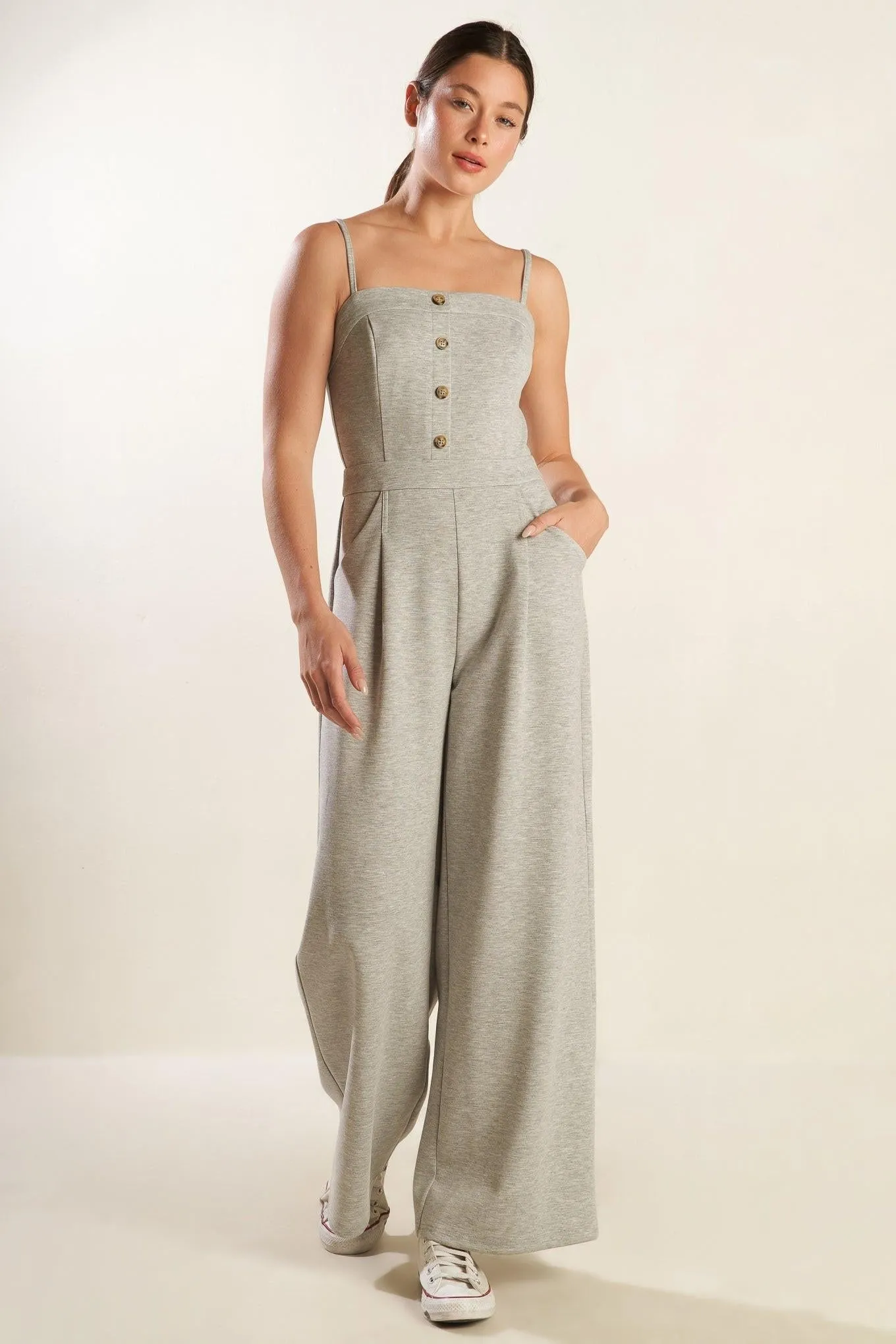 The Secret of Us Knit Jumpsuit sold by Zulily product image thumbnail 4