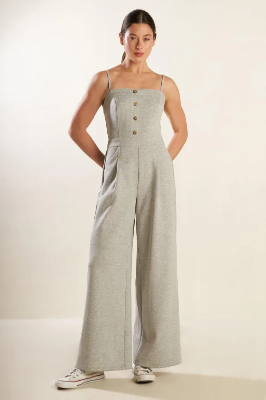 The Secret of Us Knit Jumpsuit made by Flying Tomato