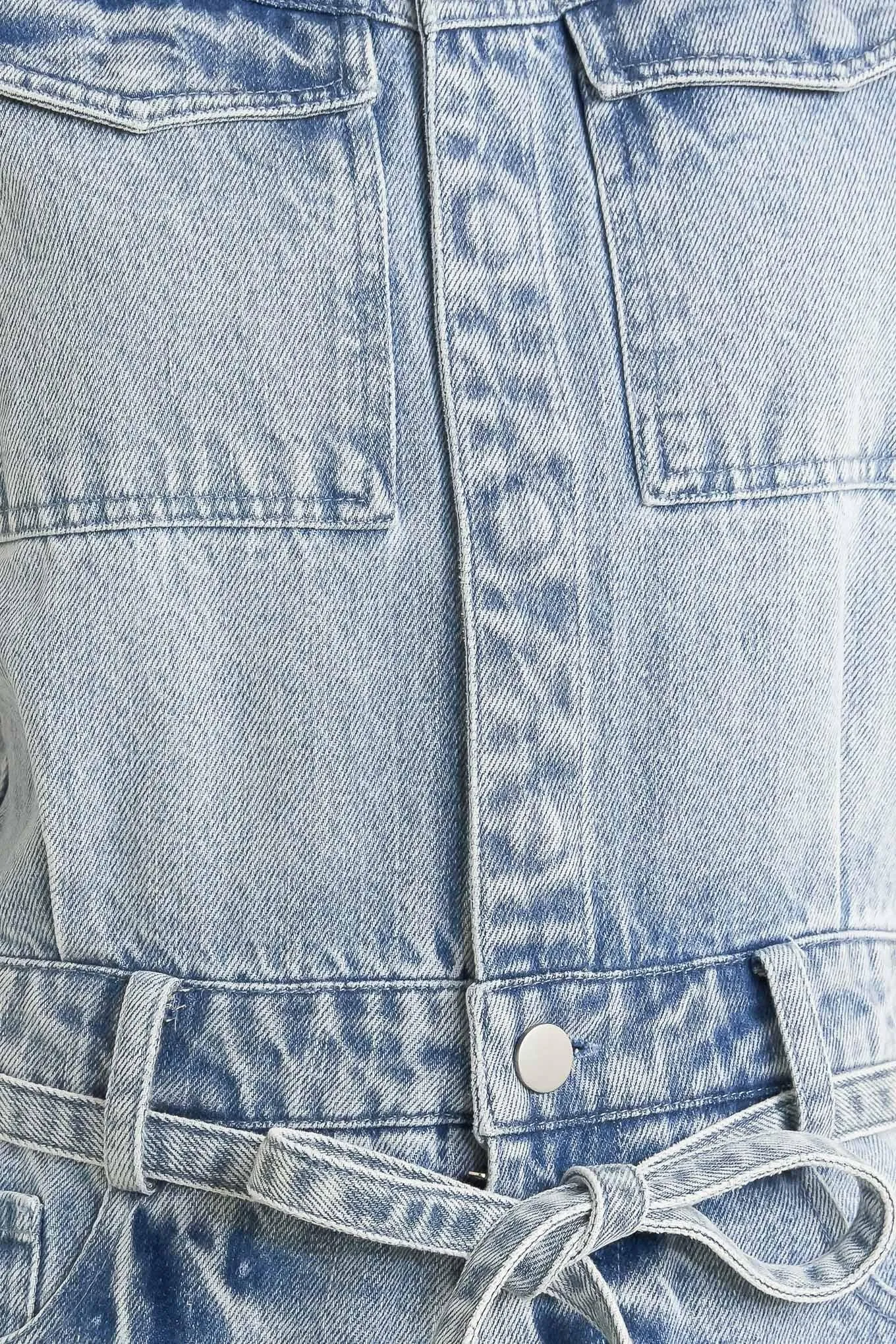 On My Way Denim Jumpsuit sold by Zulily product image thumbnail 5