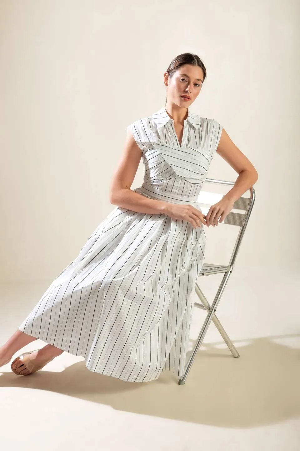 Incredibly Sensational Woven Midi Dress sold by Zulily product image thumbnail 3