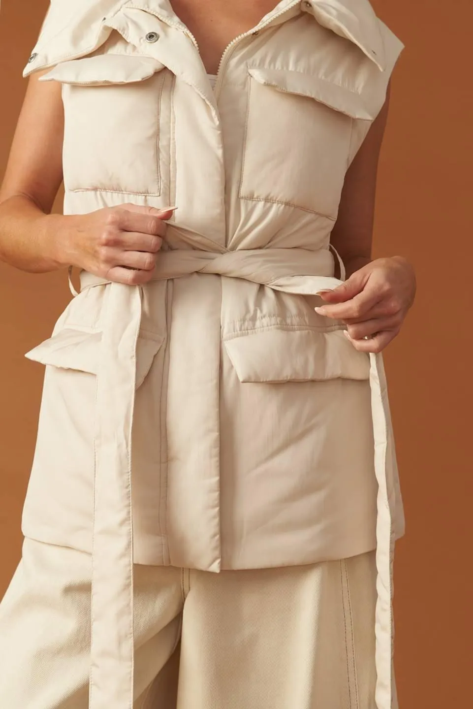 Stormy Skies Puffer Vest sold by Zulily product image thumbnail 4