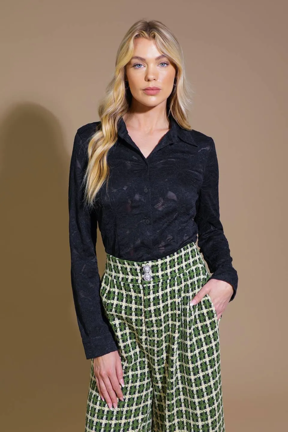 Lovely Perspective Lace Top sold by Zulily product image thumbnail 4