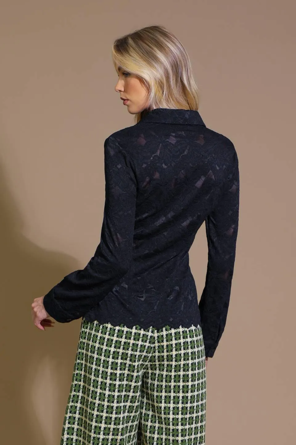 Lovely Perspective Lace Top sold by Zulily product image thumbnail 2