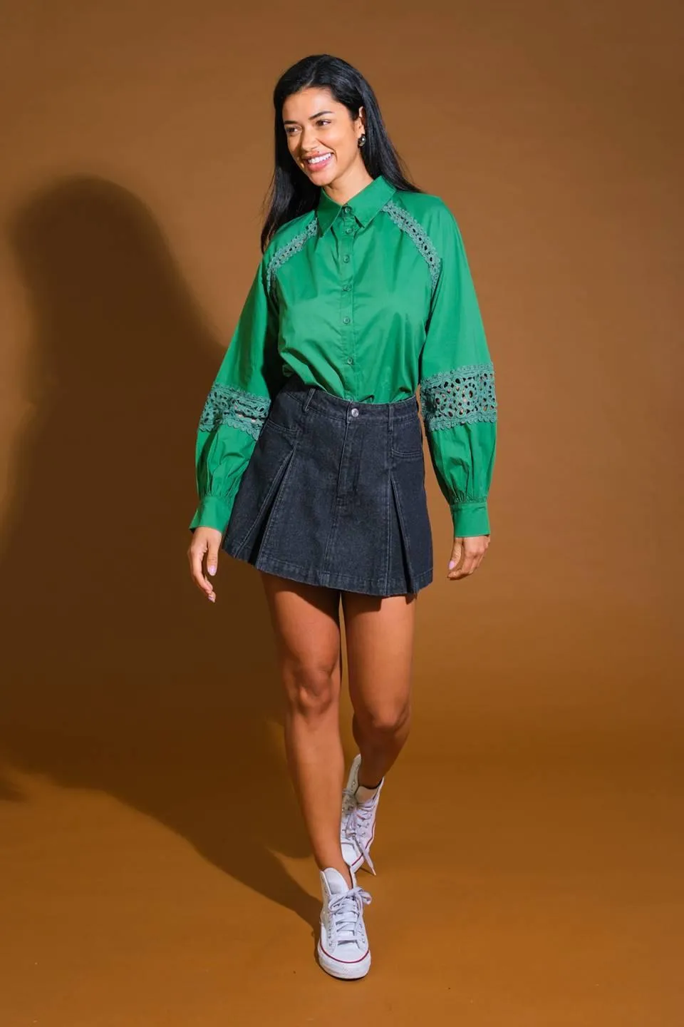 Check Yourself Woven Top sold by Zulily product image thumbnail 5