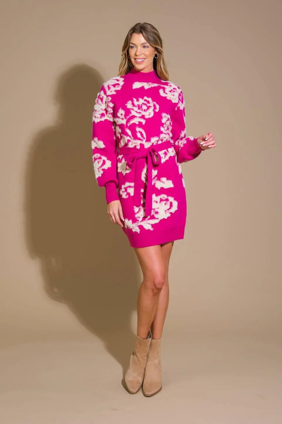 Heart on Display Sweater Mini Dress sold by Zulily product image thumbnail 3