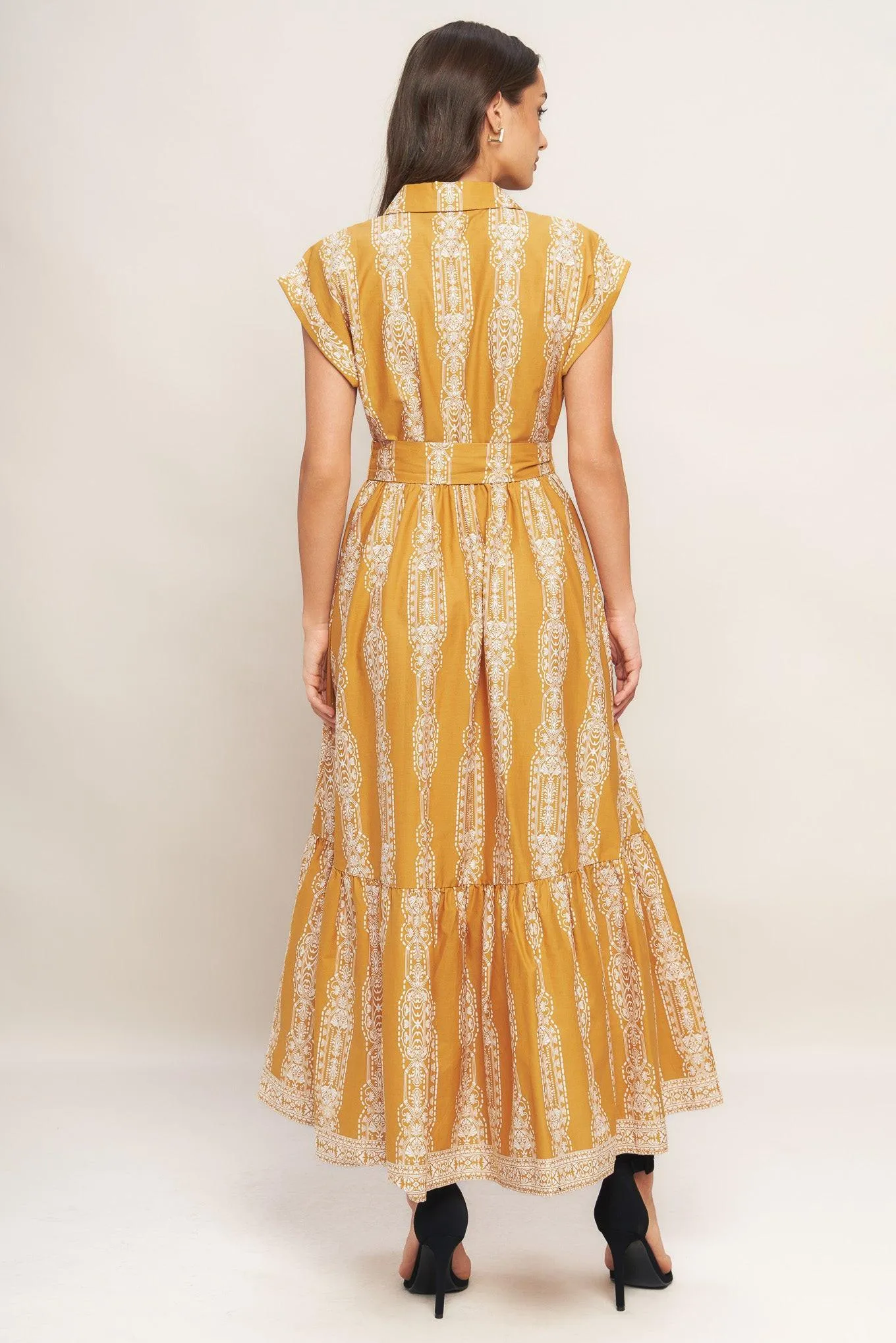 Desert Bloom Woven Midi Dress sold by Zulily product image thumbnail 3