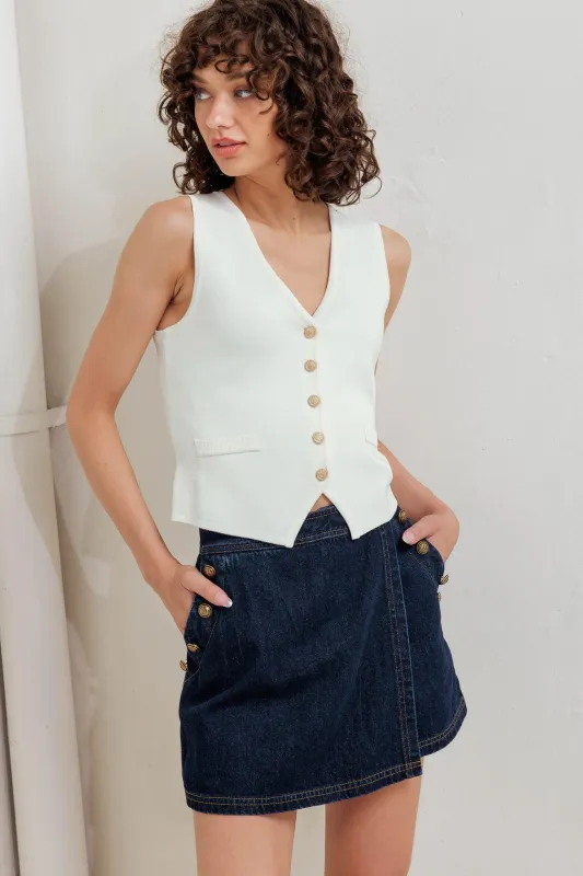 Neat Tension Sweater Top made by Flying Tomato