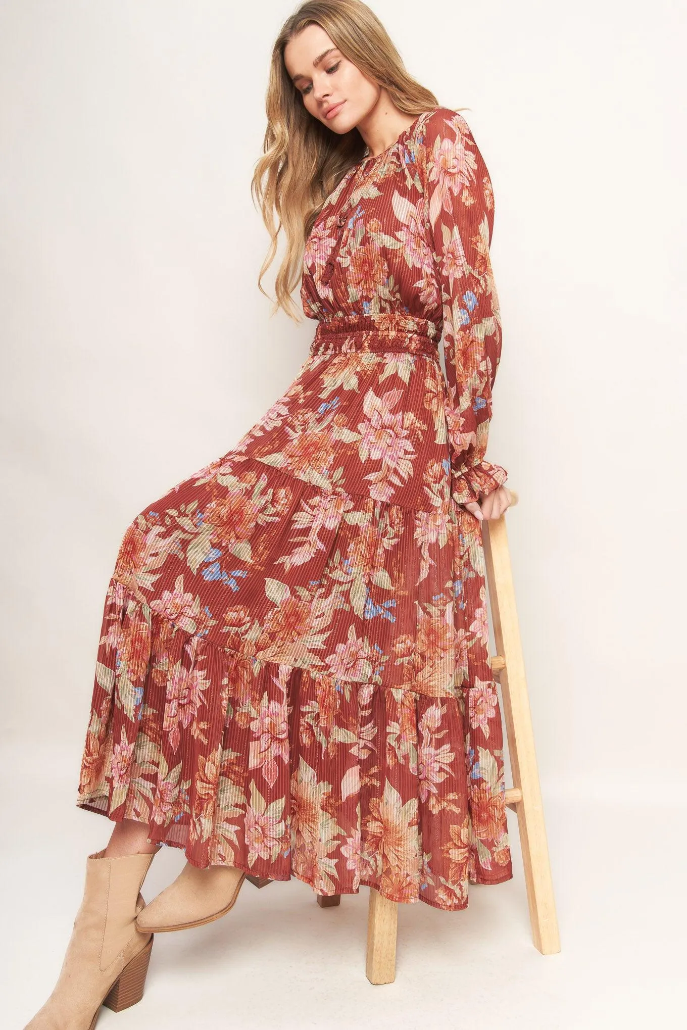 Forest Park Woven Midi Dress sold by Zulily product image thumbnail 5