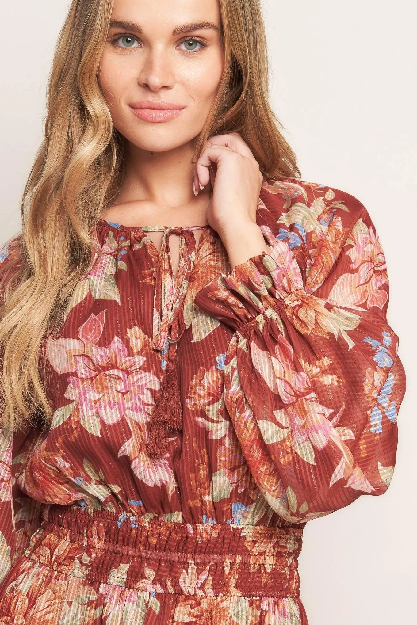 Forest Park Woven Midi Dress sold by Zulily product image thumbnail 2