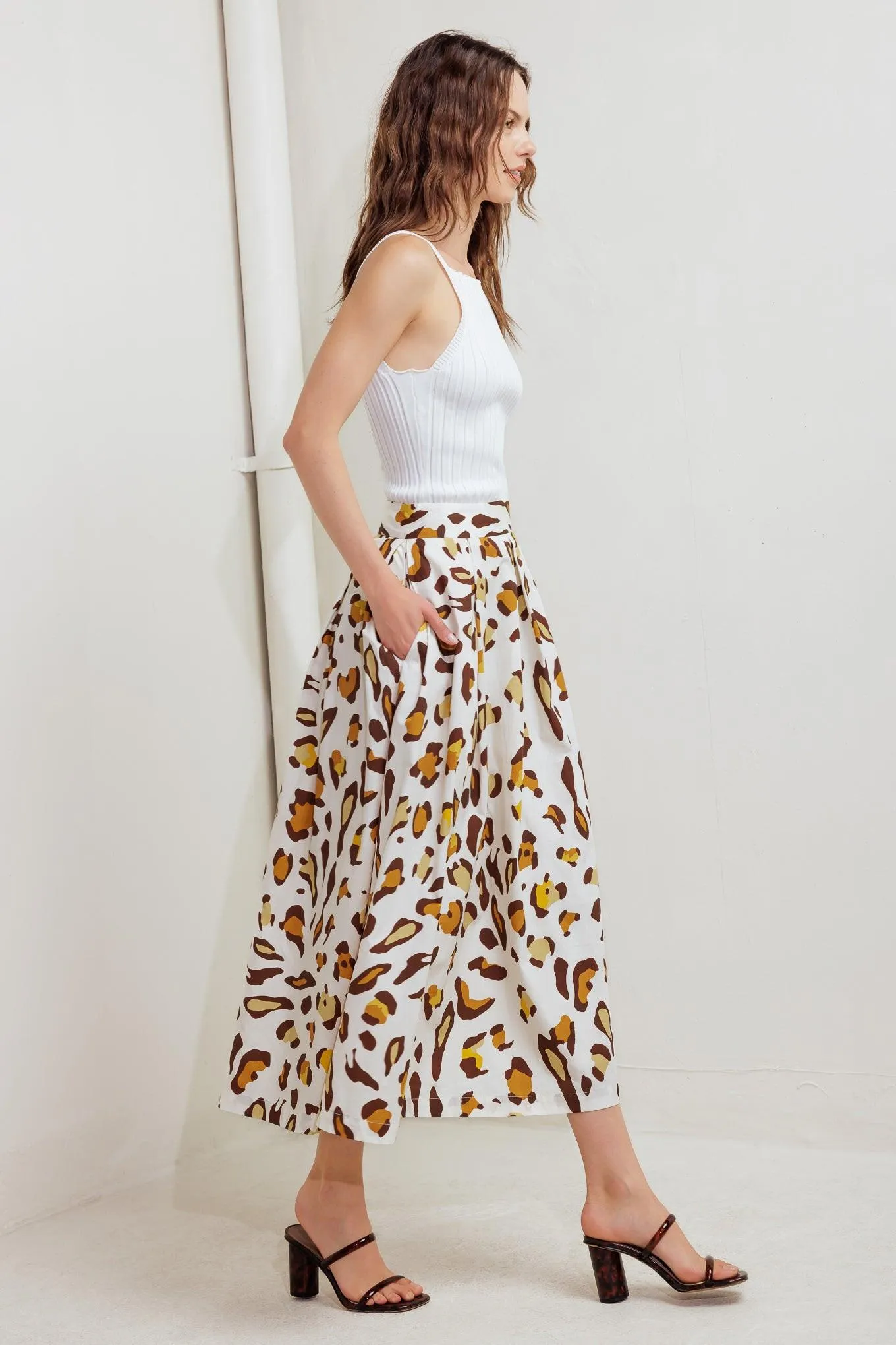City Jungle Woven Full Skirt sold by Zulily product image thumbnail 5