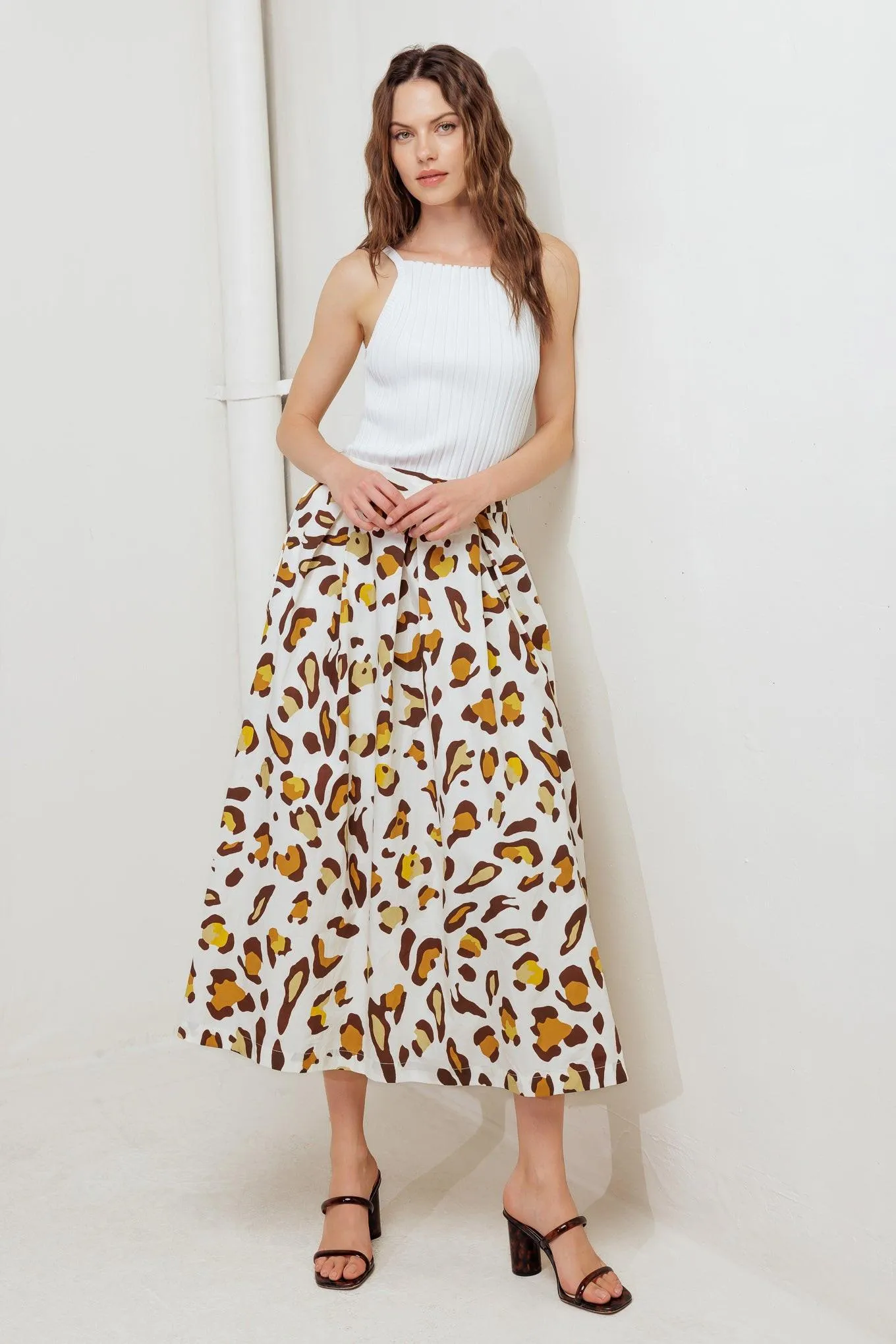 City Jungle Woven Full Skirt sold by Zulily product image thumbnail 2