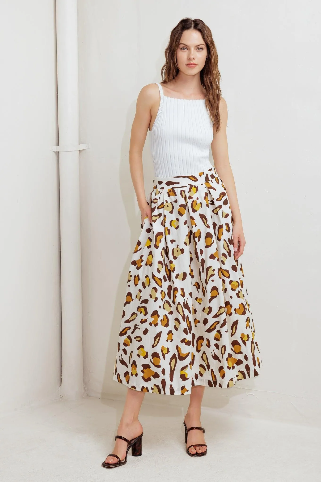 City Jungle Woven Full Skirt sold by Zulily product image thumbnail 4