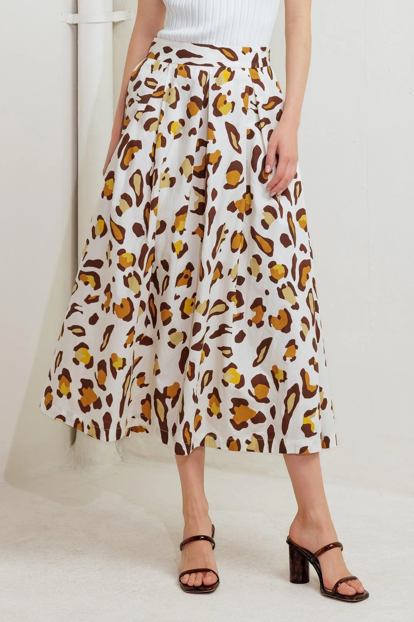 City Jungle Woven Full Skirt sold by Zulily