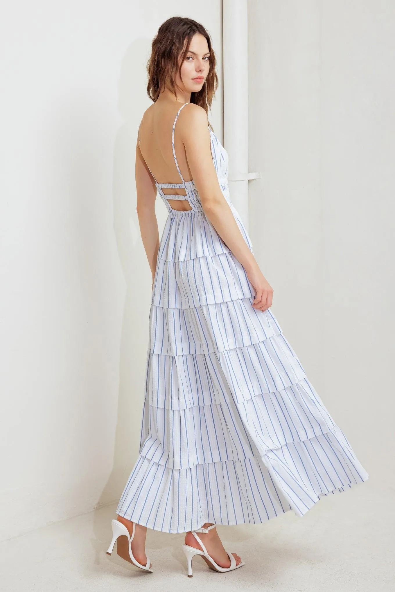 Breeze Note Woven Midi Dress sold by Zulily product image thumbnail 2