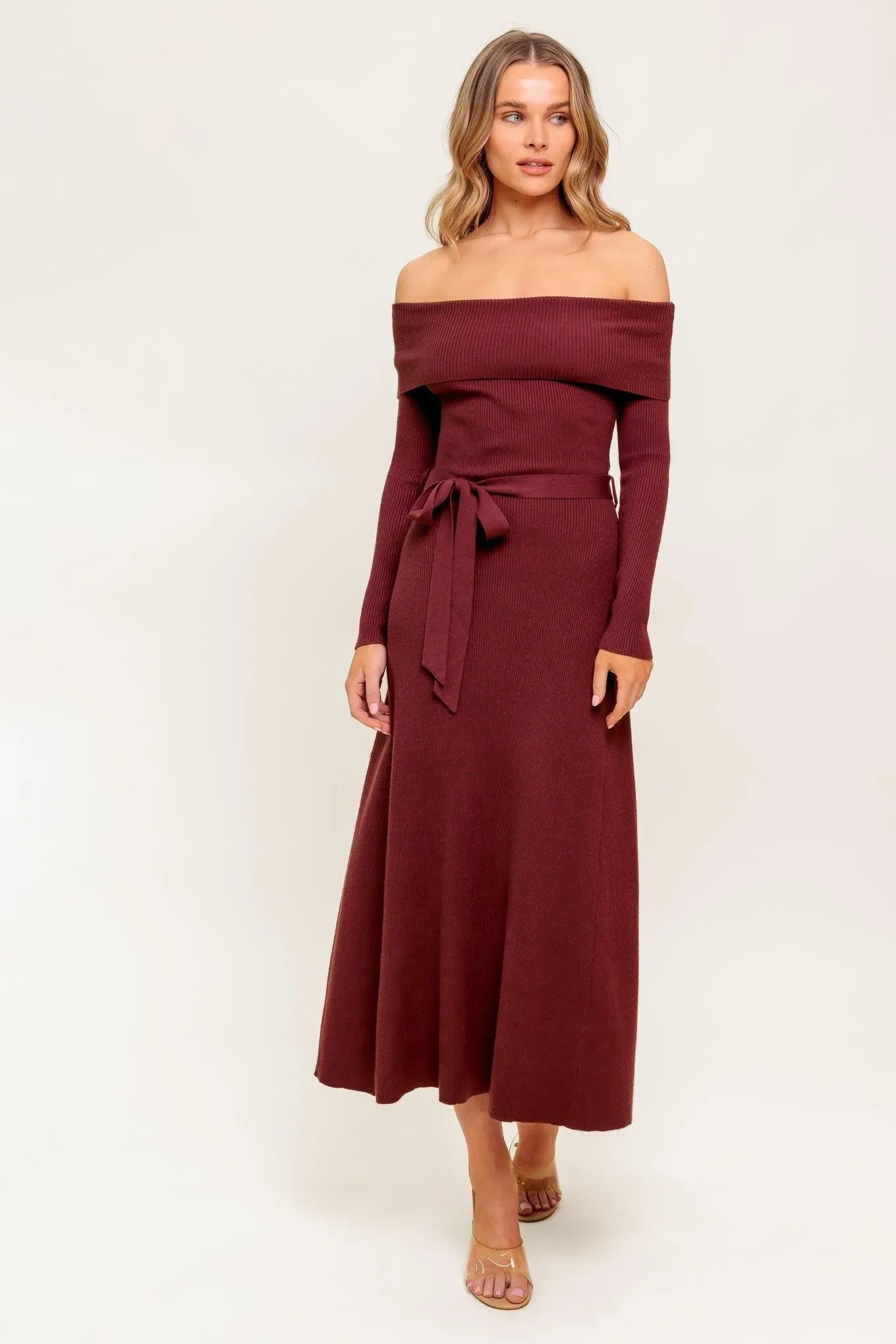 All a Fantasy Sweater Midi Dress sold by Zulily