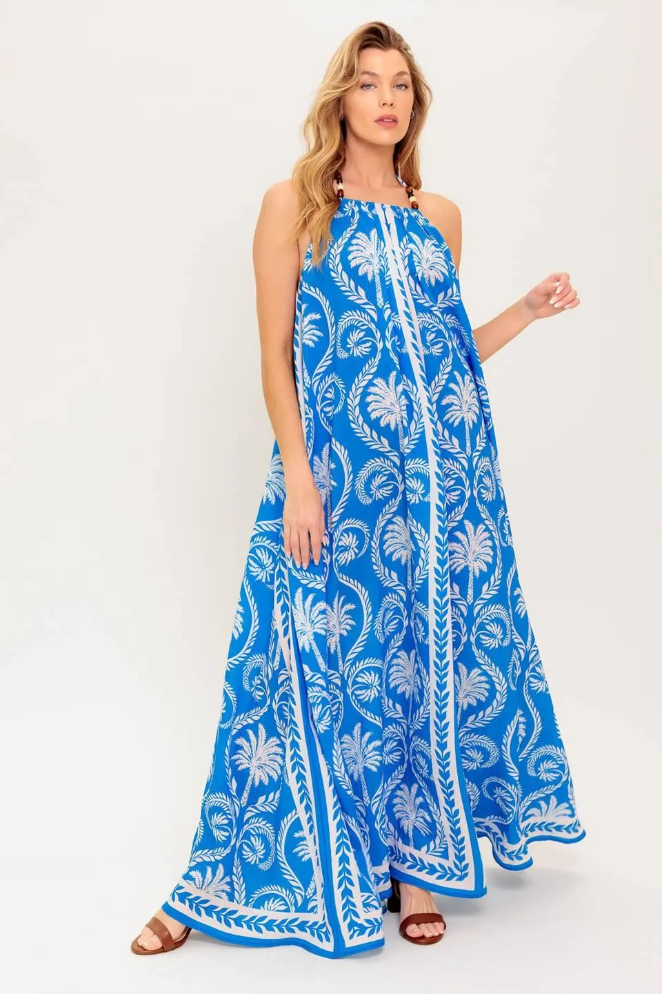 For the Dreamers Blue Woven Maxi Dress sold by Zulily