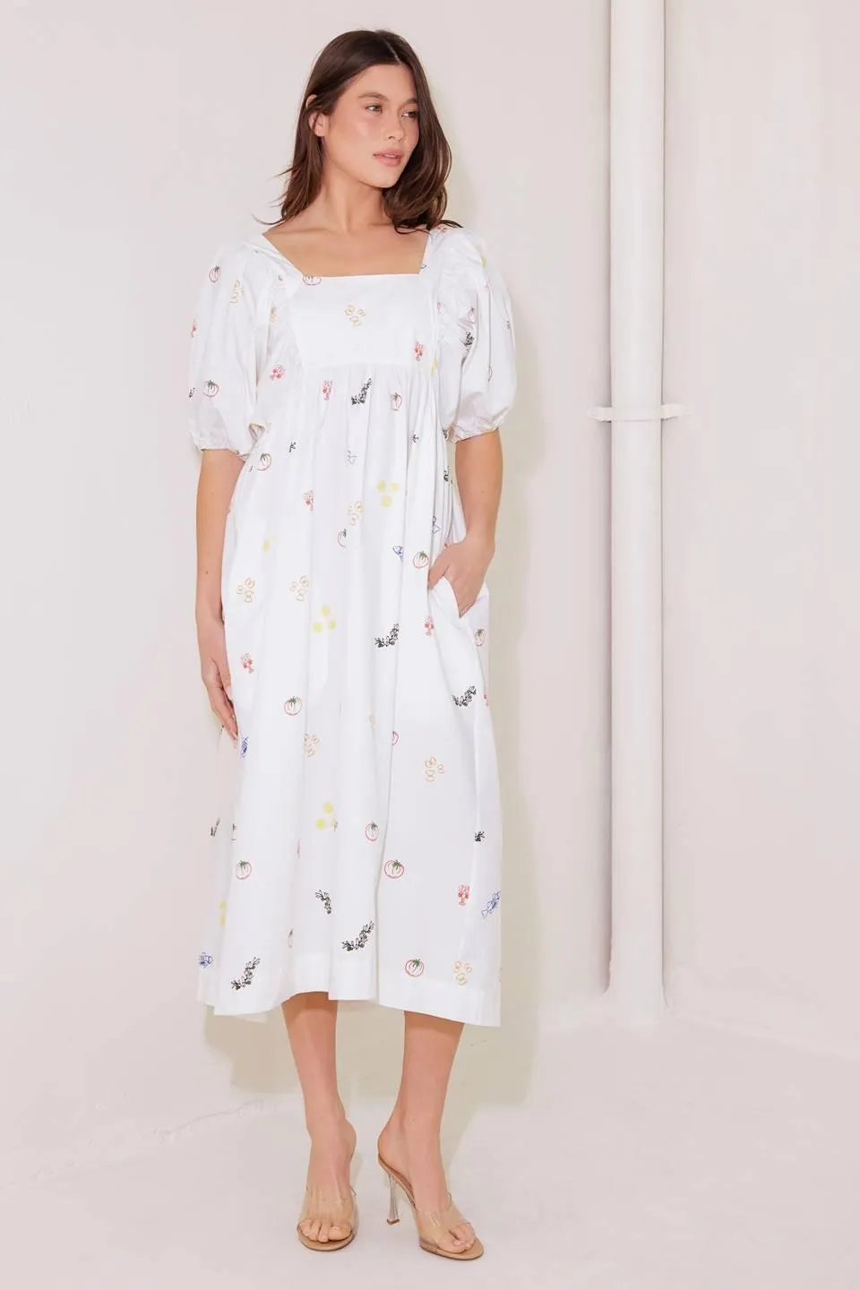 The World is Yours Woven Midi Dress sold by Zulily product image thumbnail 5