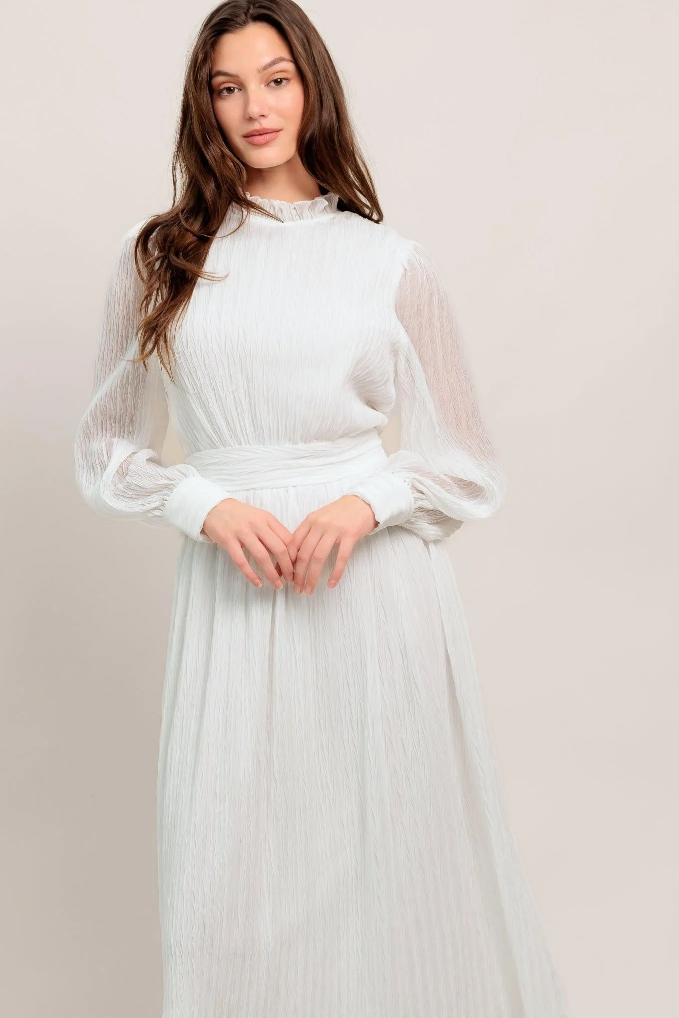 Forever Waiting Woven Midi Dress sold by Zulily product image thumbnail 3