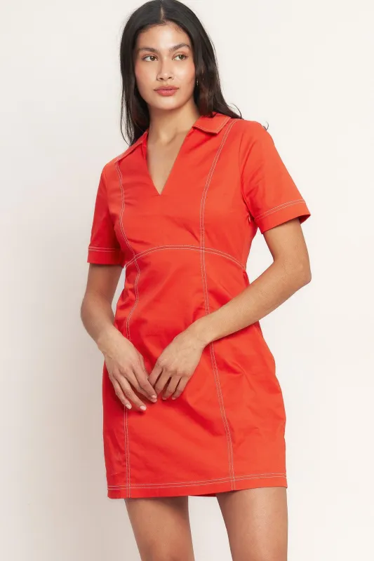 Bold and Beautiful Woven Mini Dress made by Flying Tomato