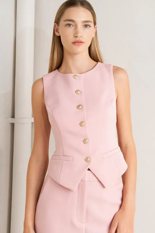 Elevated Classic Woven Vest made by Flying Tomato
