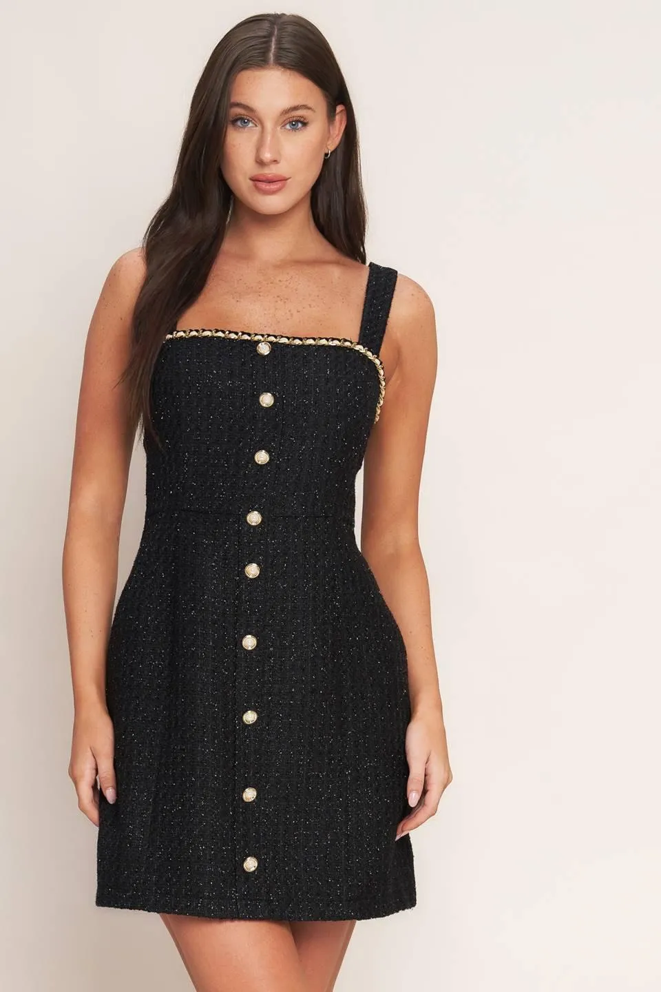 Monaco Hour Tweed Mini Dress sold by Zulily product image thumbnail 3
