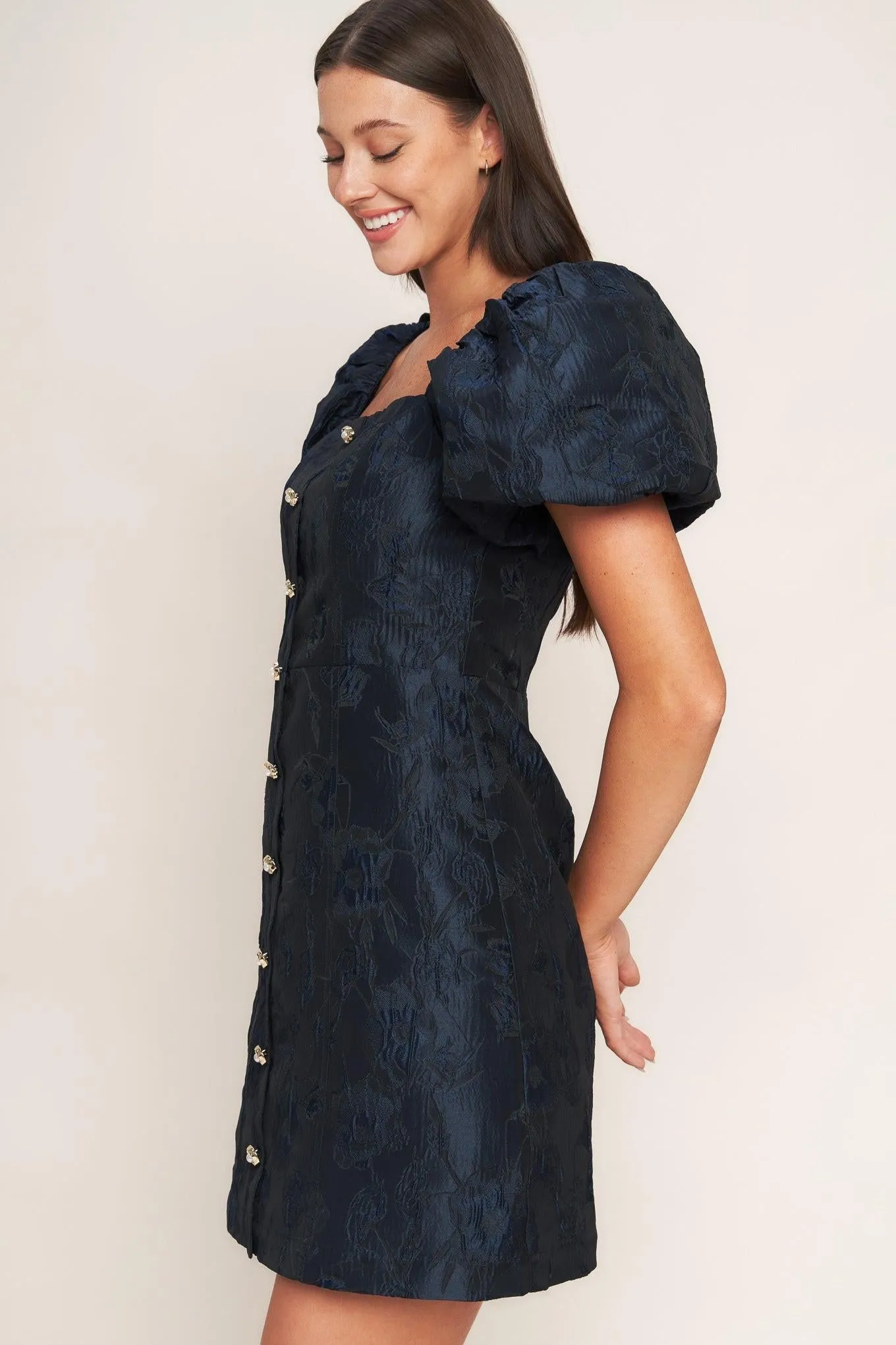 Golden Moon Woven Mini Dress sold by Zulily product image thumbnail 5