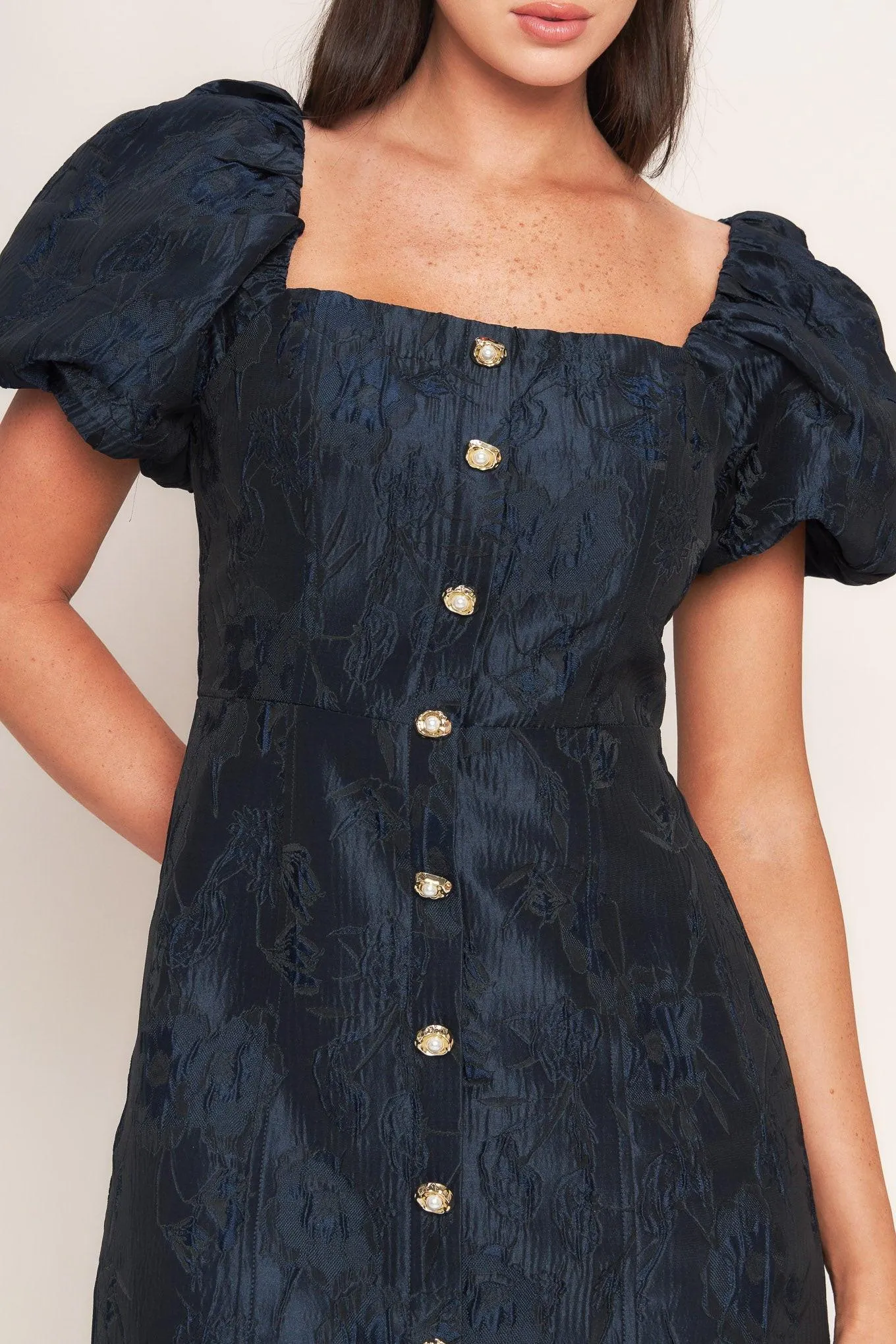 Golden Moon Woven Mini Dress sold by Zulily product image thumbnail 2