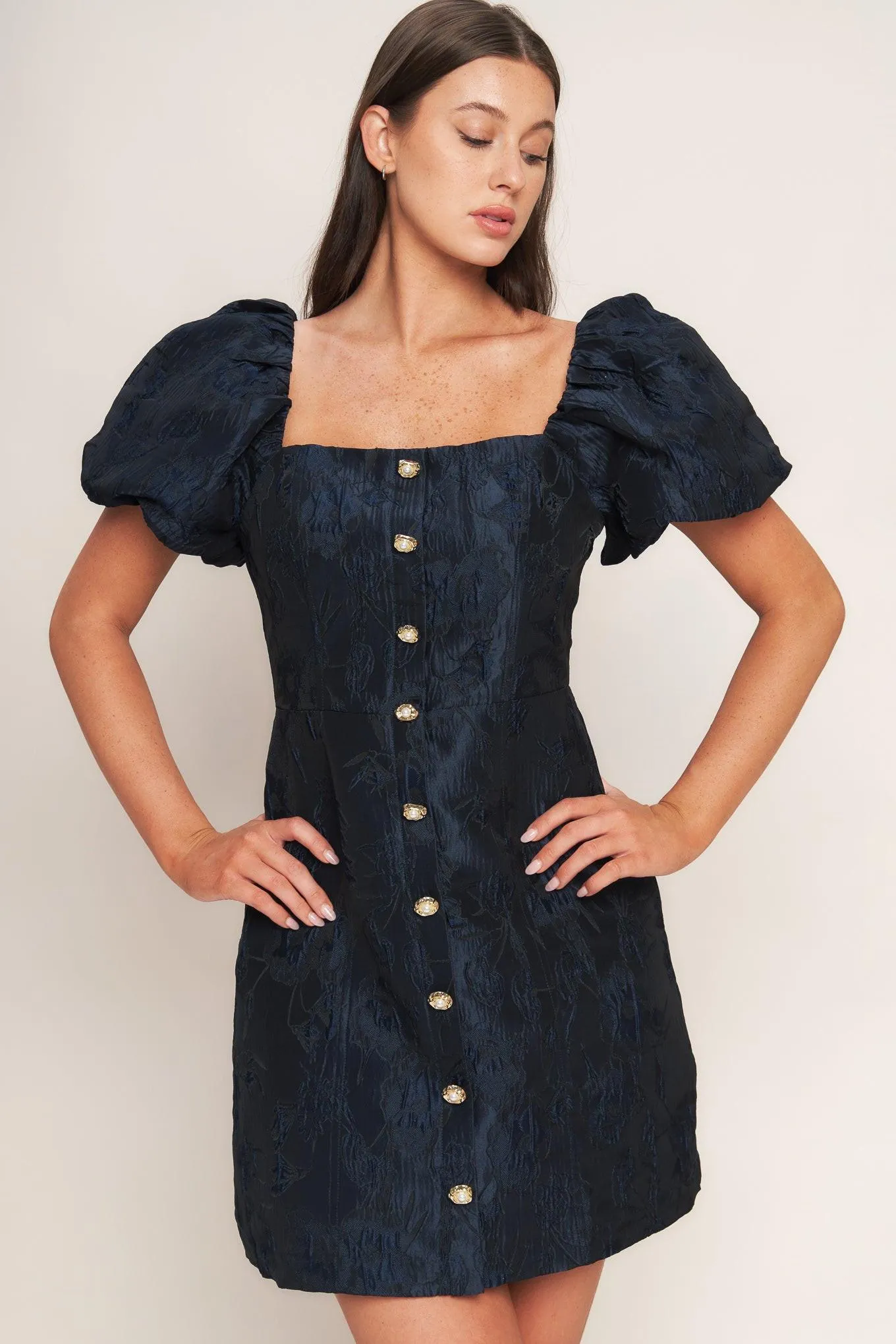 Golden Moon Woven Mini Dress sold by Zulily product image thumbnail 4