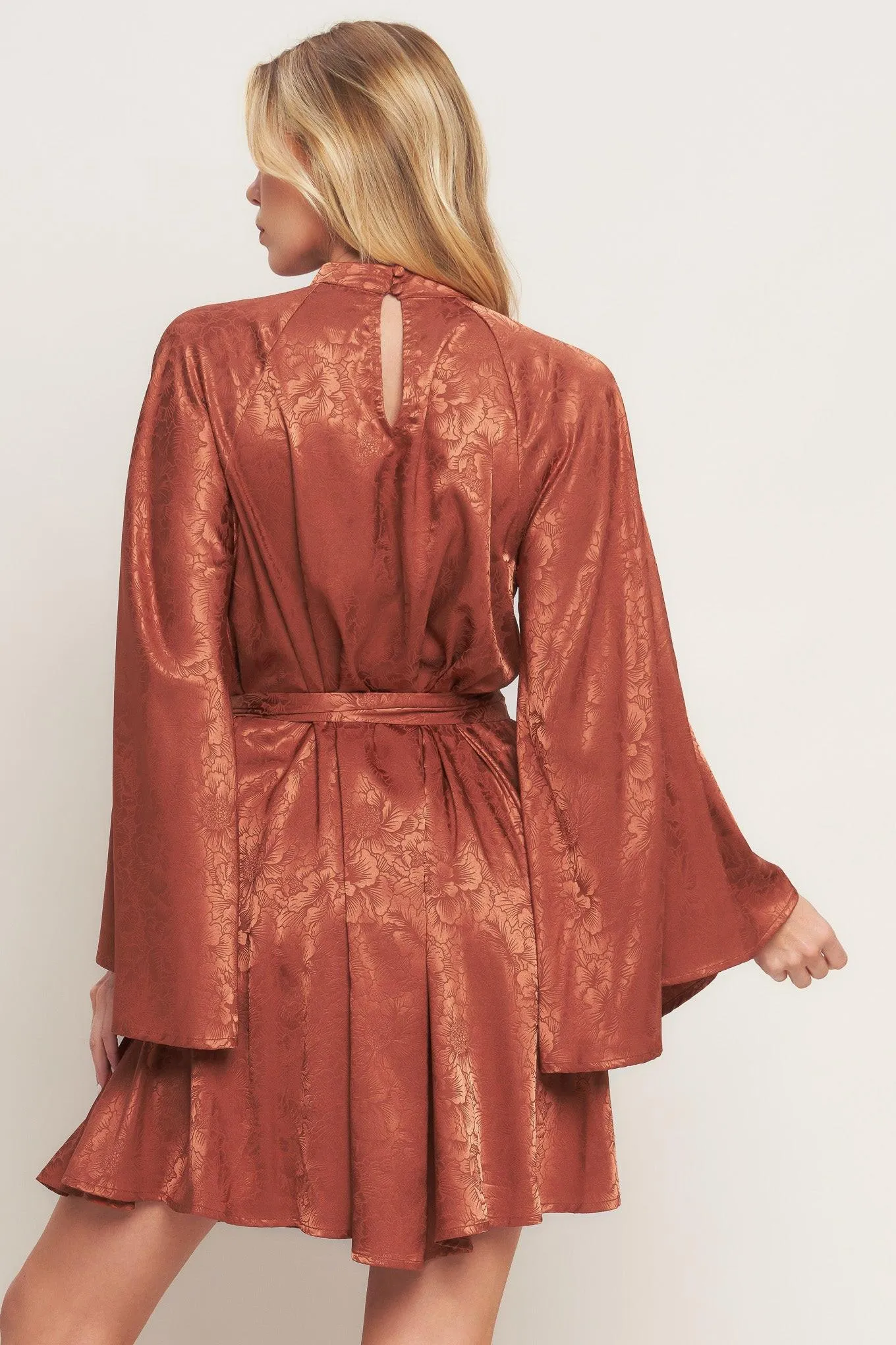 By Any Means Woven Satin Mini Dress sold by Zulily product image thumbnail 2