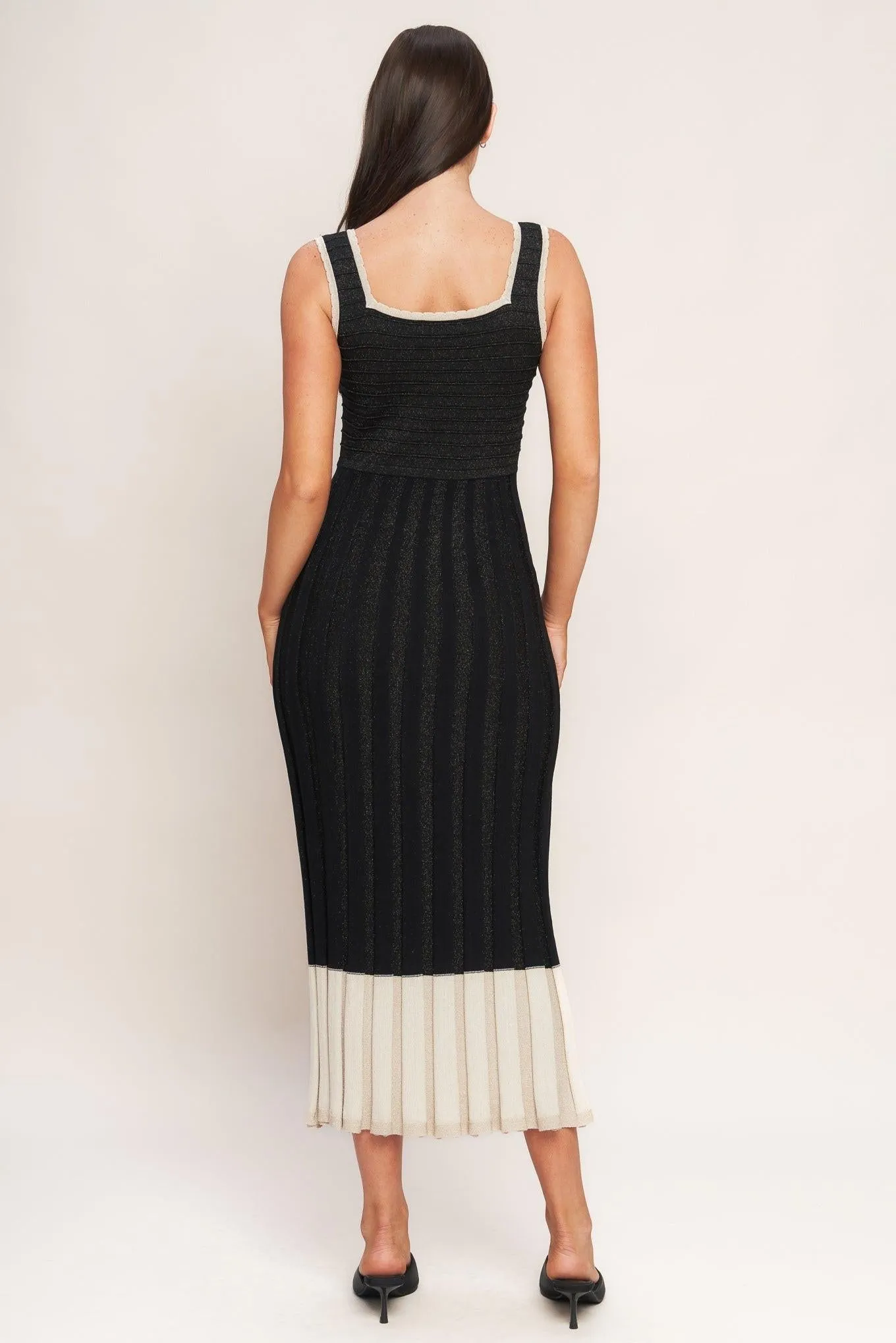 Noir Éclat Sweater Knit Midi Dress sold by Zulily product image thumbnail 5