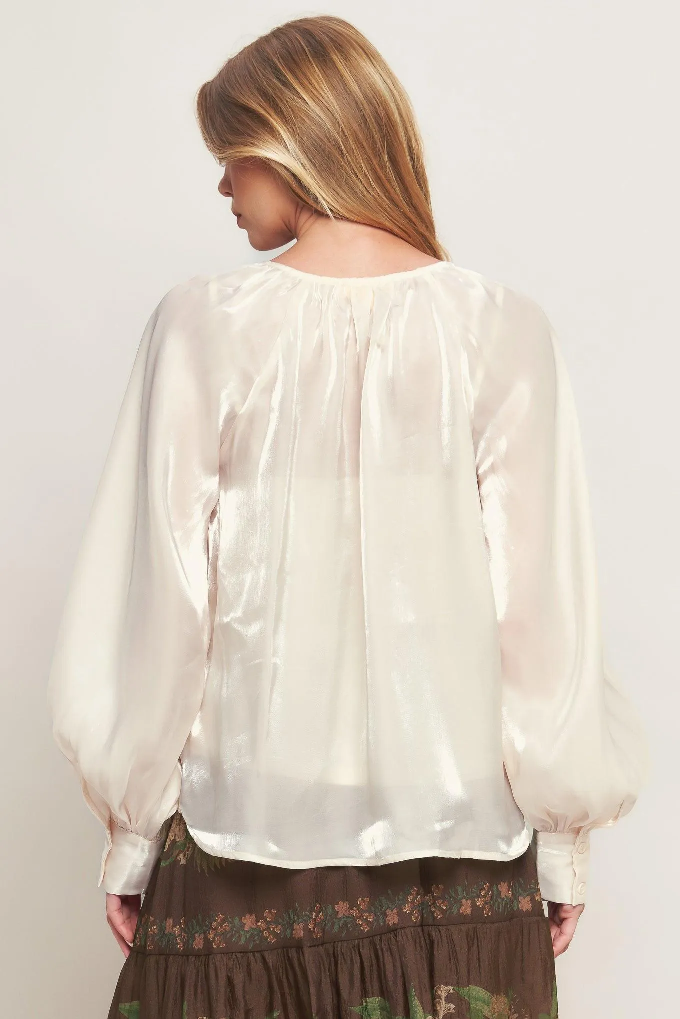 Eternal Pearl Charm Woven Peasant Top sold by Zulily product image thumbnail 5