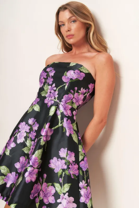 Garden Party Chic Woven Mini Dress made by Flying Tomato