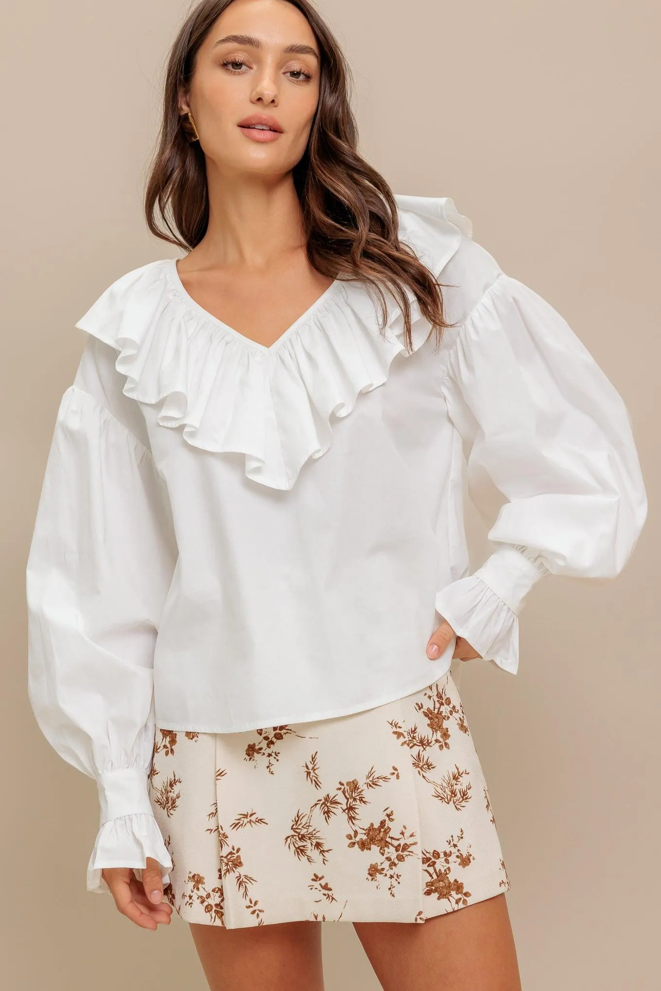 Couture Code Woven Top sold by Zulily product image thumbnail 2