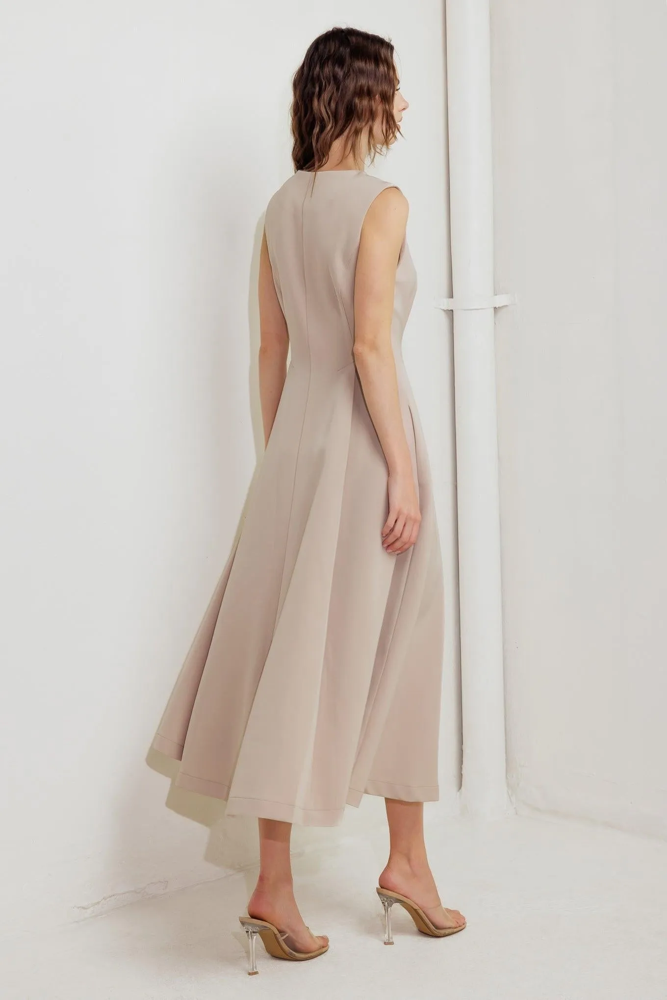 Zip & Flow Woven Midi Dress sold by Zulily product image thumbnail 4