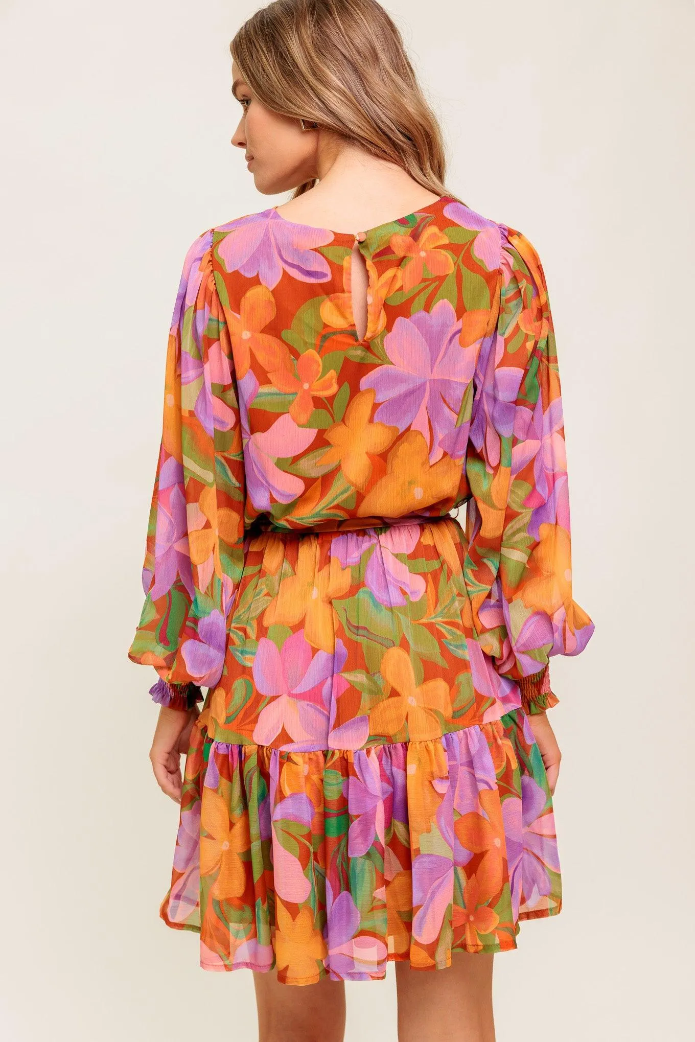 Muted Garden Woven Mini Dress sold by Zulily product image thumbnail 5