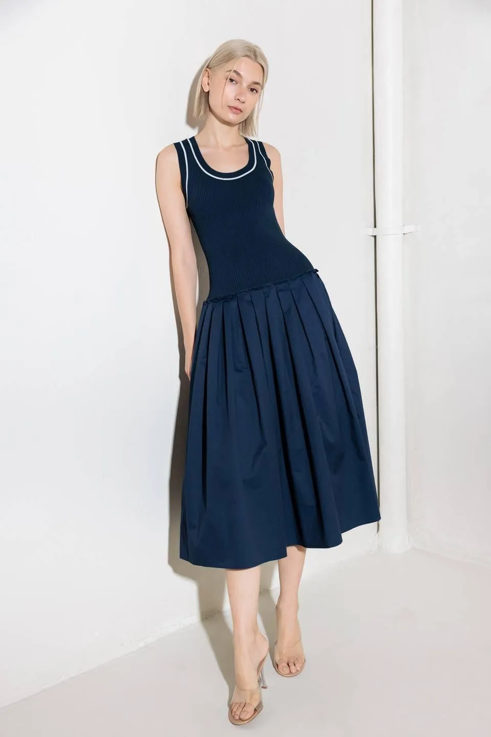 Celebrate Everyday Navy Dress sold by Zulily