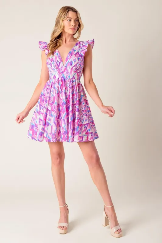 Better Without You Woven Mini Dress made by Flying Tomato