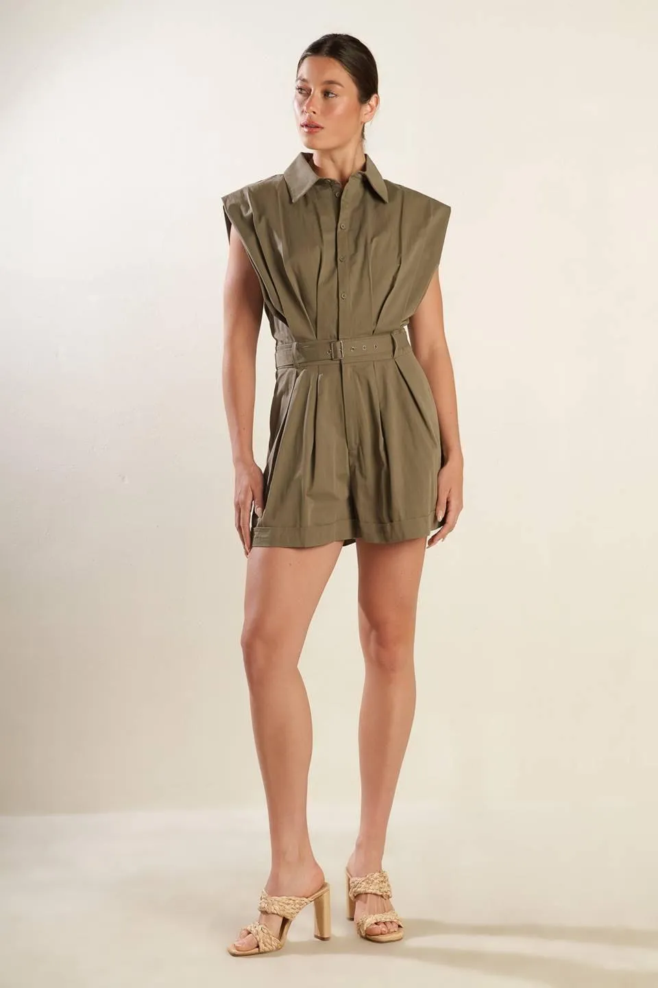 Heart of a Woman Woven Romper sold by Zulily product image thumbnail 5