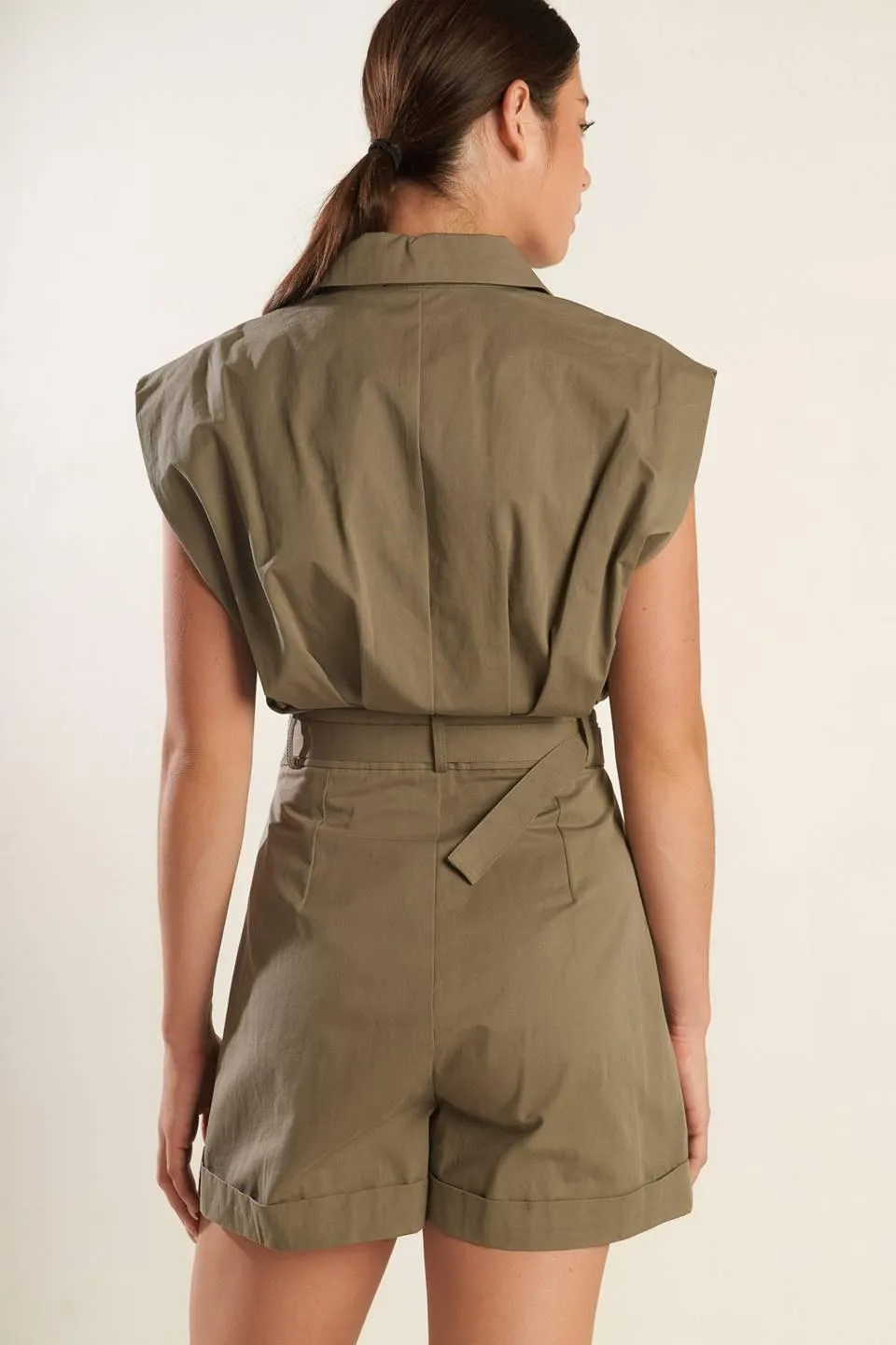 Heart of a Woman Woven Romper sold by Zulily product image thumbnail 2