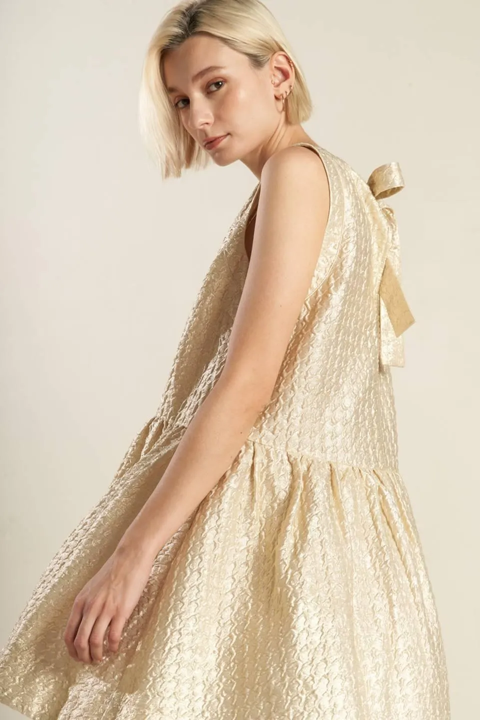 Horizon Hideaway Woven Mini Dress sold by Zulily product image thumbnail 4