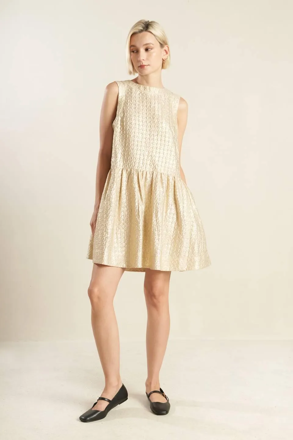 Horizon Hideaway Woven Mini Dress sold by Zulily product image thumbnail 3