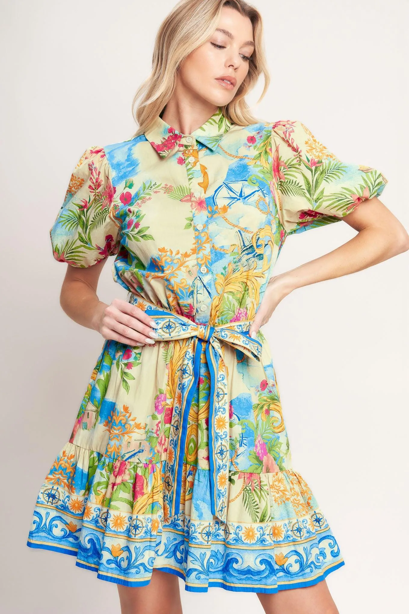 Meet Me in Paradise Woven Mini Dress sold by Zulily product image thumbnail 5