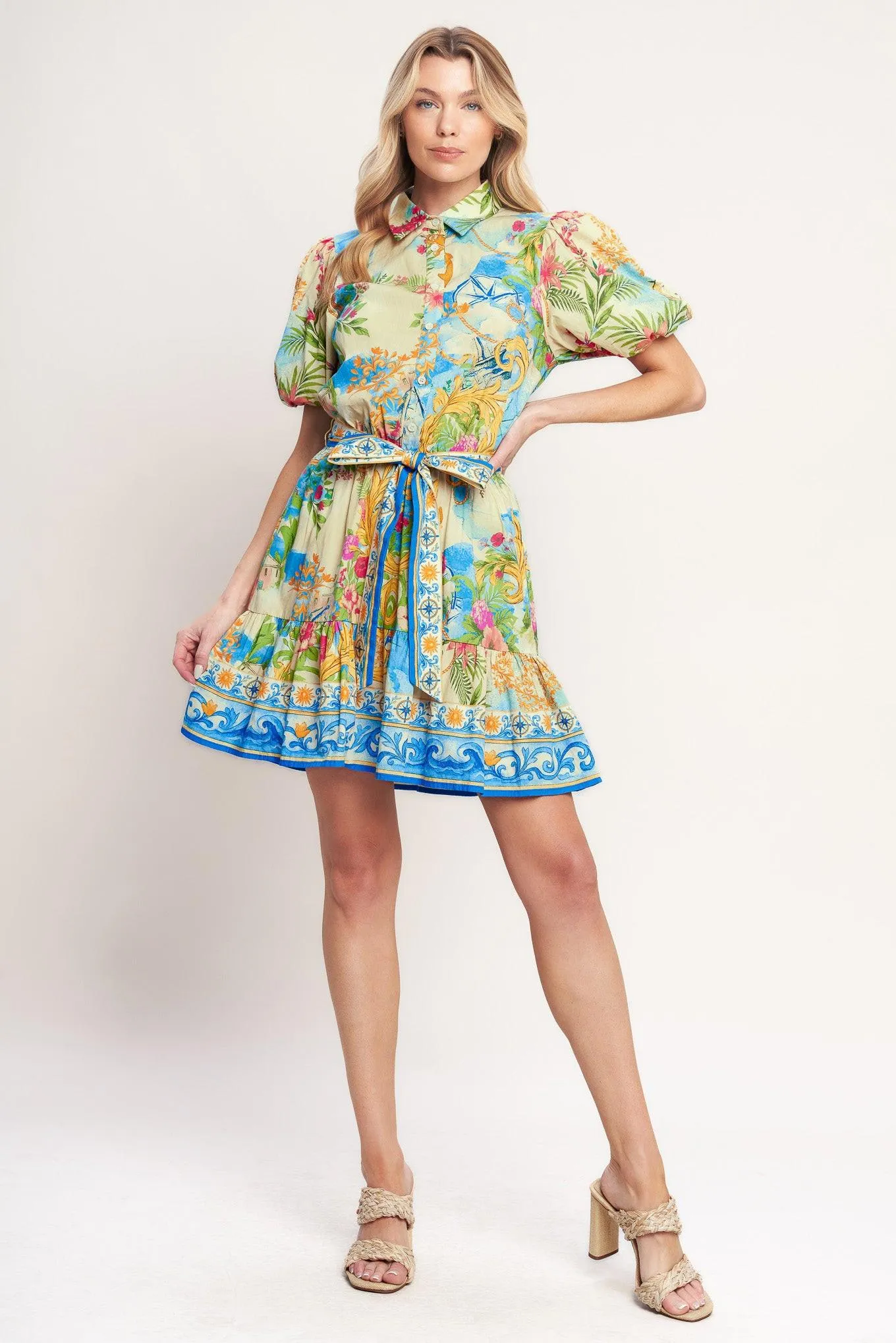 Meet Me in Paradise Woven Mini Dress sold by Zulily product image thumbnail 3