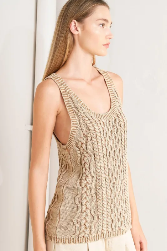 Never Forget Knit Tank Top made by Flying Tomato