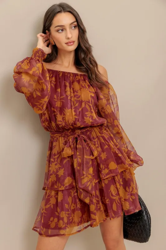 Petal Mist Woven Mini Dress made by Flying Tomato