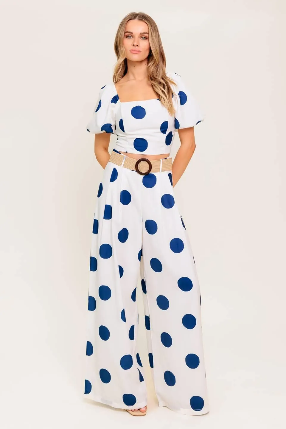 Coconut Kiss Navy Top and Pant Set sold by Zulily product image thumbnail 3