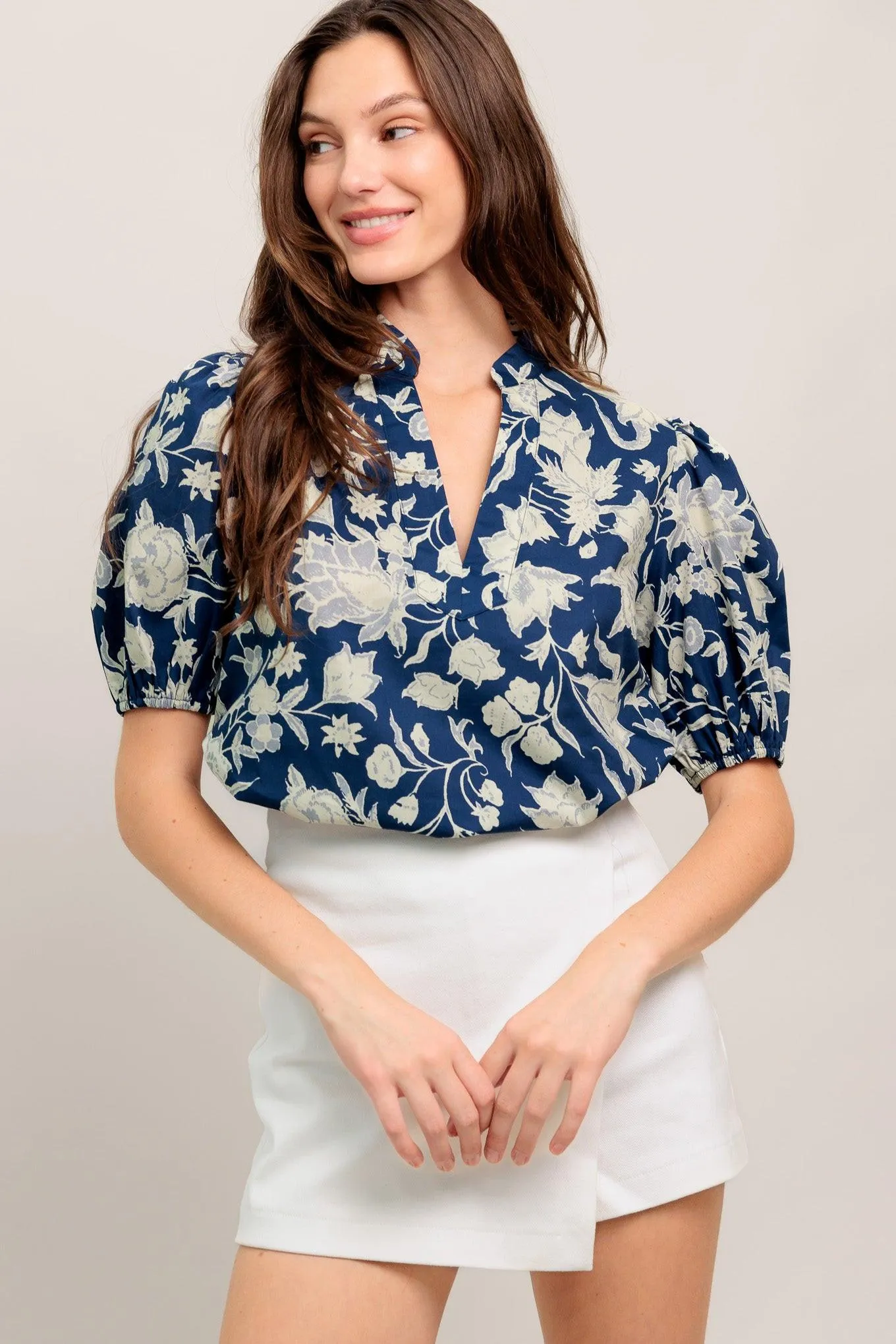 Feeling Romantic Woven Top sold by Zulily
