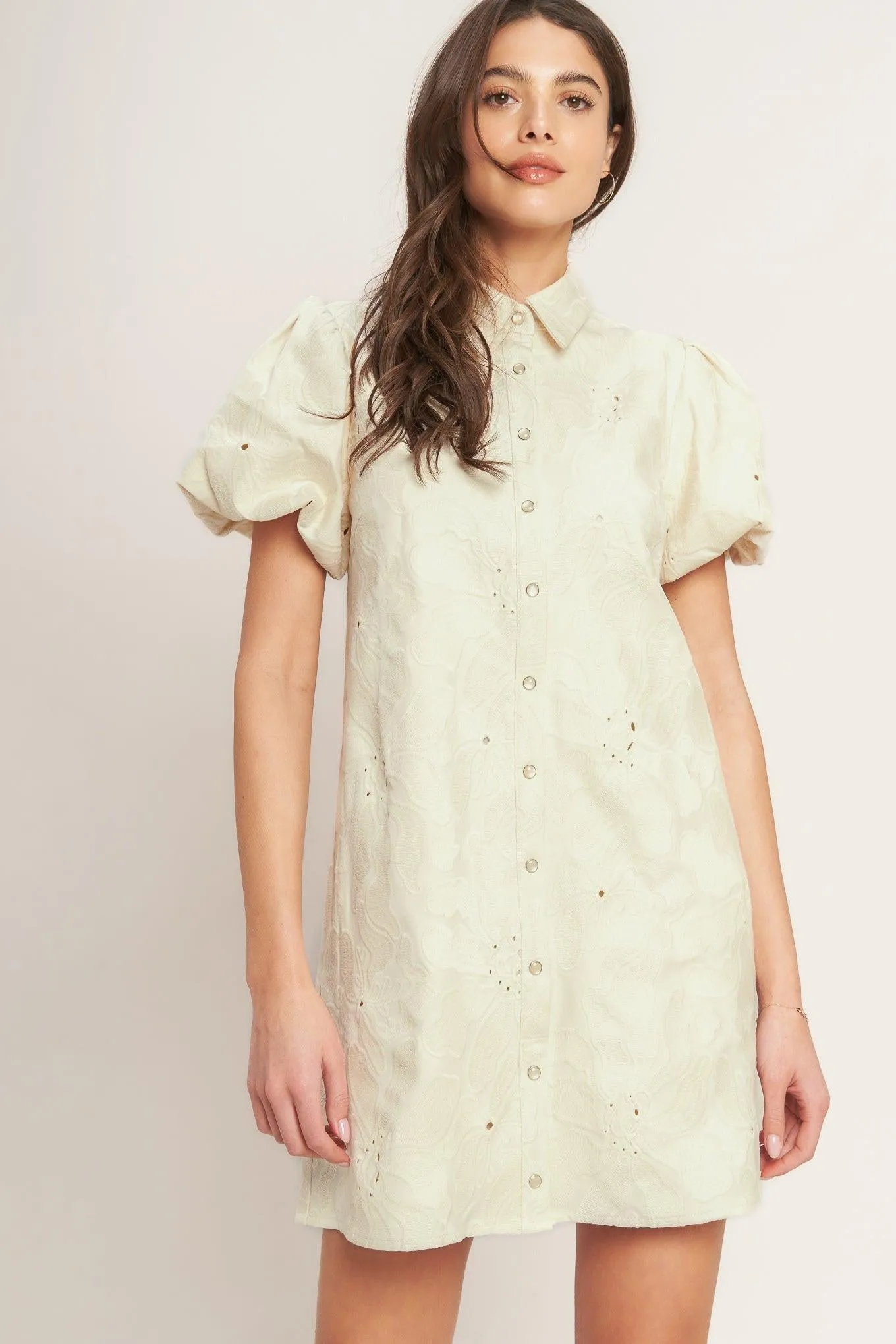 Breathable Weave Woven Mini Dress sold by Zulily product image thumbnail 4