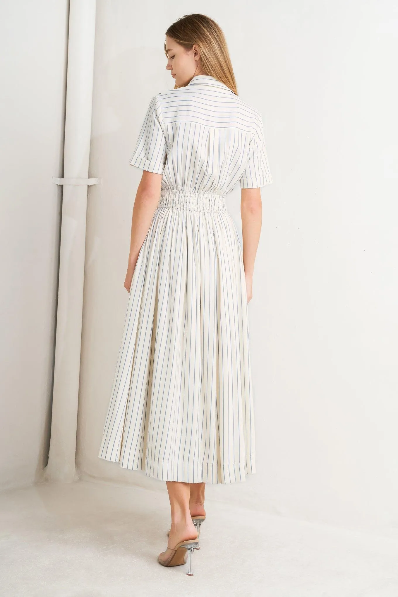 Sunday Stripe Woven Midi Dress sold by Zulily product image thumbnail 2
