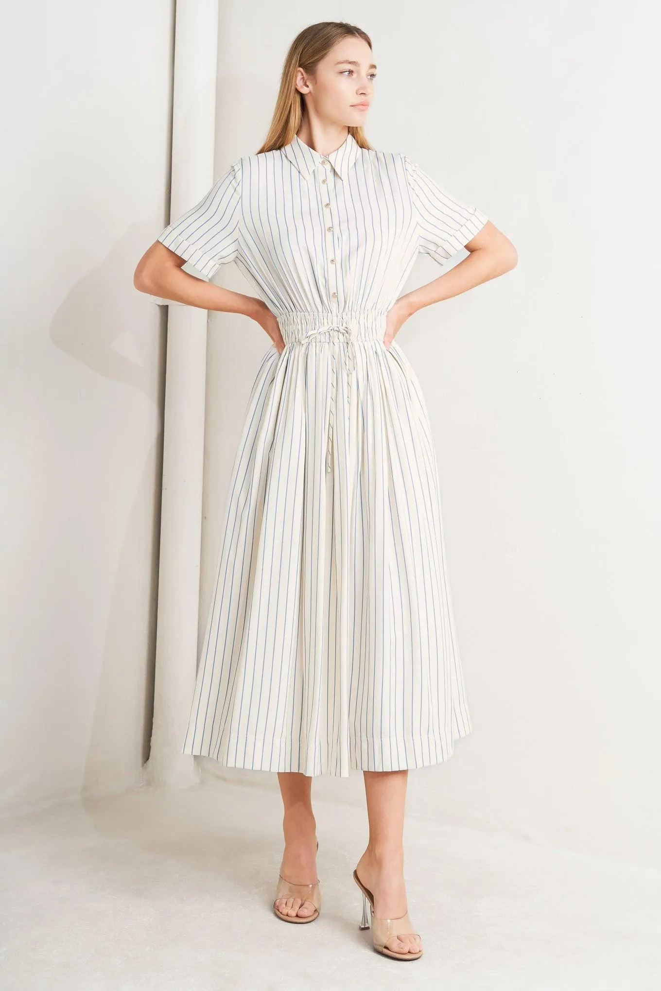 Sunday Stripe Woven Midi Dress sold by Zulily